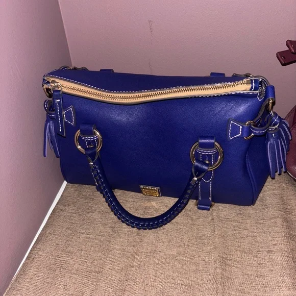 Dooney & Bourke Amethyst Penrose Satchel - Picture 3 of 16